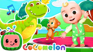 Mister Dinosaur with Animal Friends! | Animal Dance Party | Cocomelon Nursery Rhymes \& Kids Songs