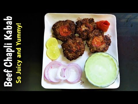 Juicy Chapli Kabab Recipe |Beef Chapli Kabab Peshawari Style | Easy and Yummy