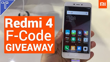 Xiaomi Redmi 4 F-Code GIVEAWAY! - No Flash Sale Waiting 😎