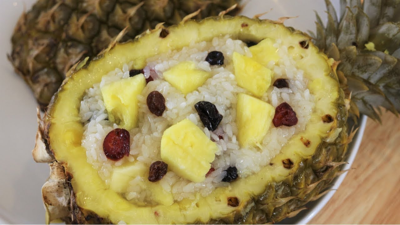 Pineapple Sticky Rice Recipe | Souped Up Recipes