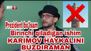 😠ISLOM KARIMOV HAYKALINI BUZDIRAMAN JAVOB!!! | JAHONGIR OTAJONOV | ИСЛОМ КАРИМОВ ХАЙКАЛИНИ БУЗДРАМАН