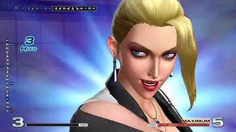 KOF XIV - Mature Combo Challenges with input data