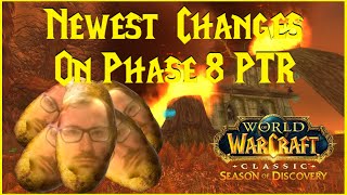 Season of Discovery: Newest Changes On Phase 8 PTR