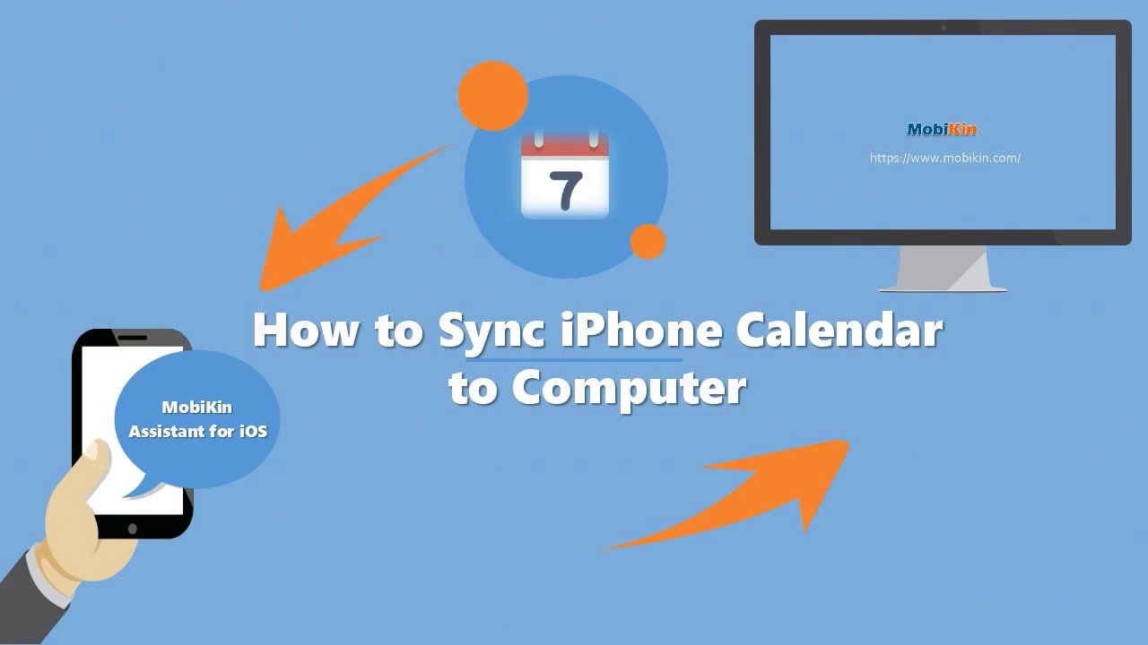 How to Sync iPhone Calendar to Computer YouTube