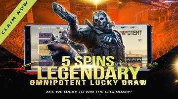 GOT LEGENDARY IN 5 SPINS! Omnipotent Draw | Shorty "Last Resort" & Ghost "Retribution" | COD Mobile