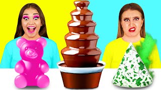 Chocolate Fountain Fondue Challenge | Delicious Recipes by TeenTeam Challenge