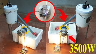 How I Turned A Washing Machine Motor Into A Permanent Generator