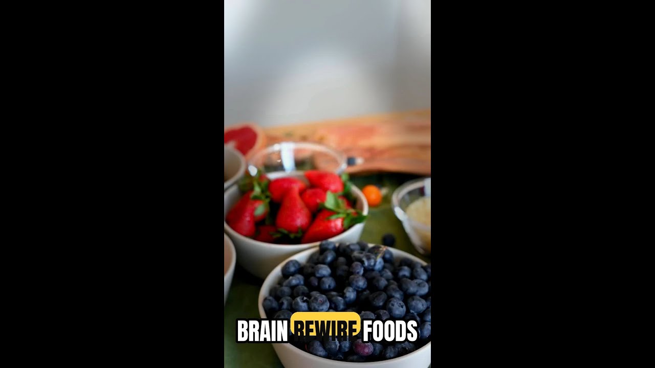 5 Brain Foods That Actually Rewire Your Memory (Ranked) #Shorts