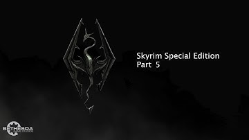 Skyrim Special Edition Gameplay Part 5 - The first of many dungeons!