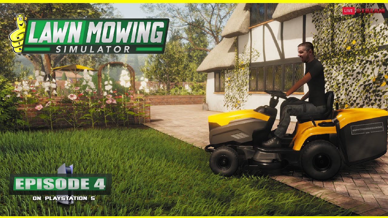 Lawn Mowing Simulator: Mowin\' Mondays Episode 4 (On PS5) - HTG - YouTube