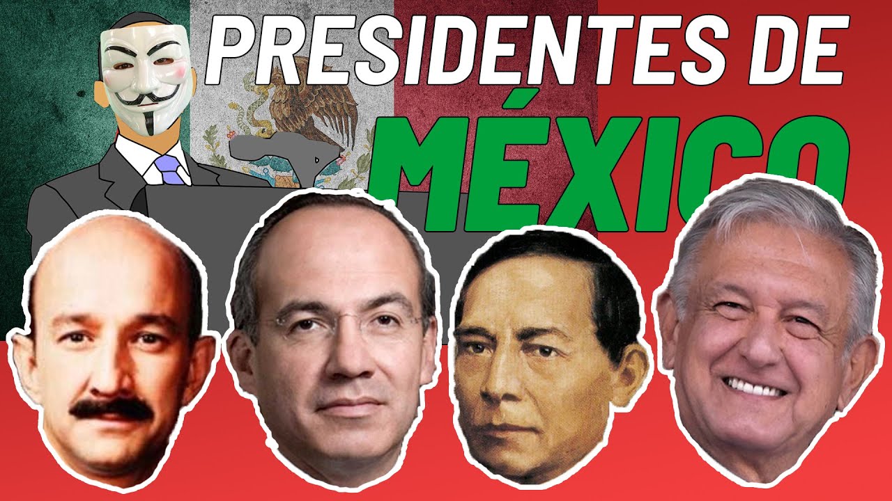 Todos los presidentes de México de 1824 a 2018 YouTube Todos los presidentes de México de 1824 a 2018 YouTube