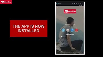 Instructions for installing the application Gem4me from Google Play