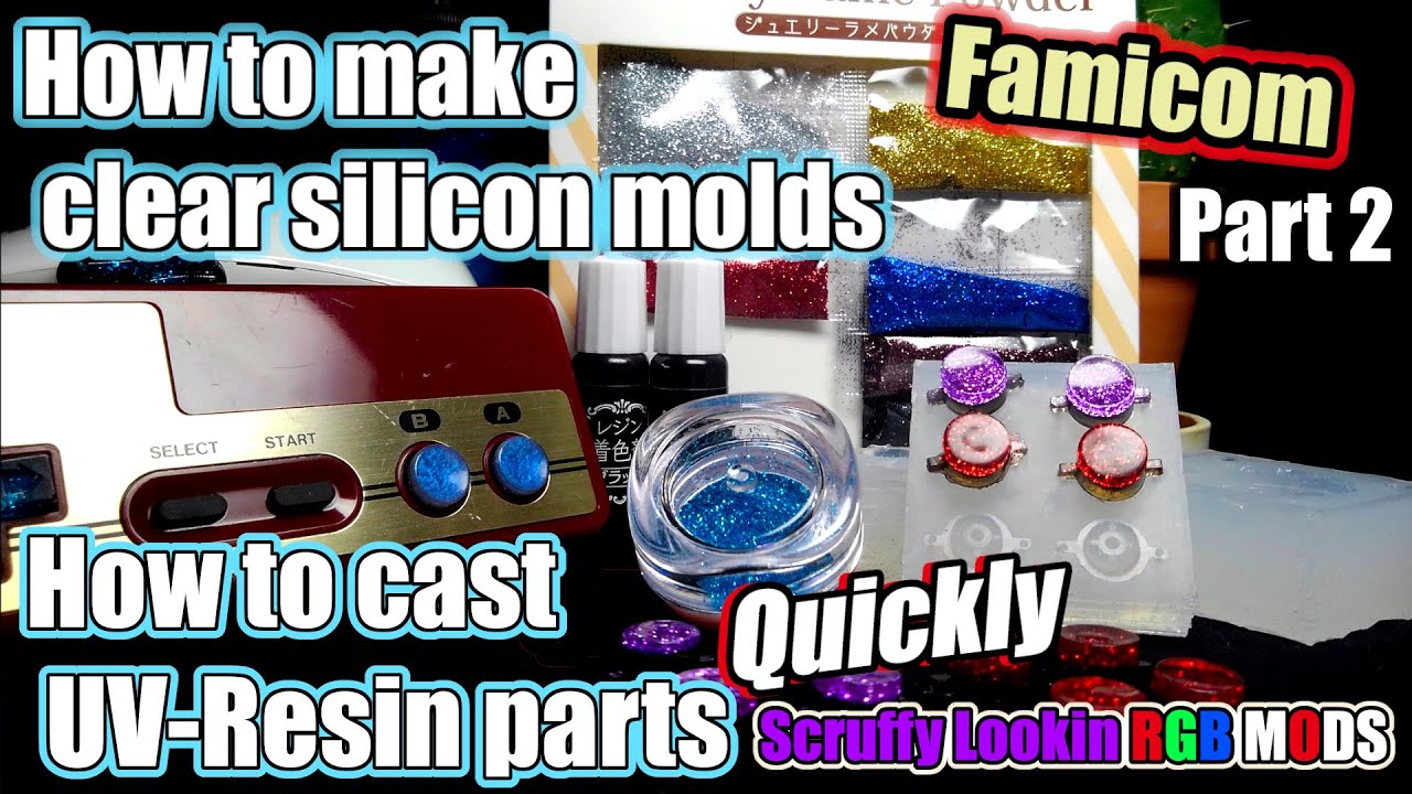 Looking to make UV Resin molds - silicone options question : r/ResinCasting