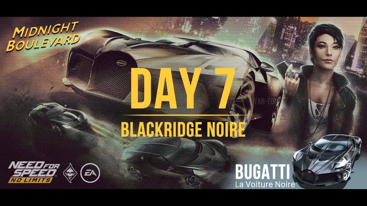 NFS:NoLimits | Midnight Boulevard (Bugatti La Voiture Noire) - Day 7 ...