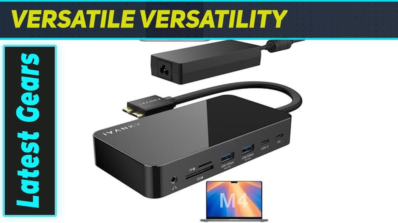 IVANKY FusionDock 1 M4: The Ultimate MacBook Pro Docking Station - YouTube