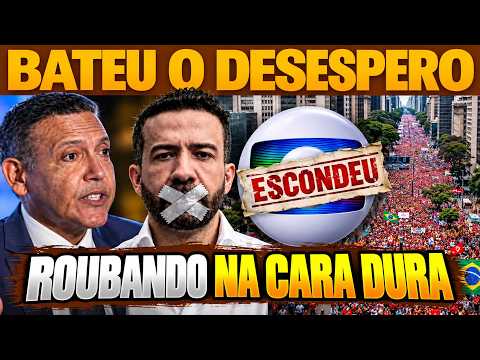 AVENIDA PAULISTA OVERFLOWING WITH PEOPLE AFTER KASSIO NUNES CENSORS LULA'S CHANNEL! SILENCED MILL...