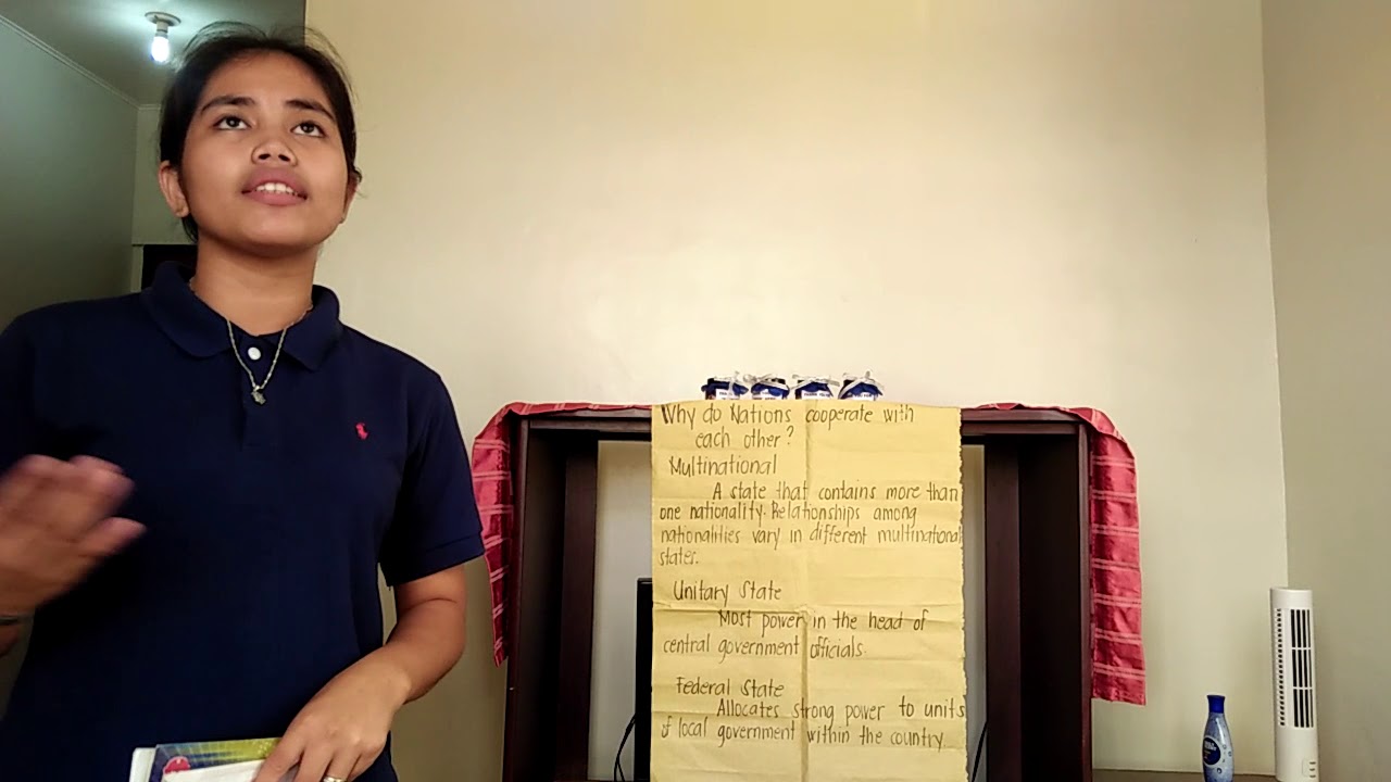 HUMAN GEOGRAPHY (Why do nations cooperate with each other)