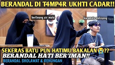 PRANKSHOLAWAT!! MALAH DIT4MP4R SAMA UKHTI..MALAH MEWEK JUGA