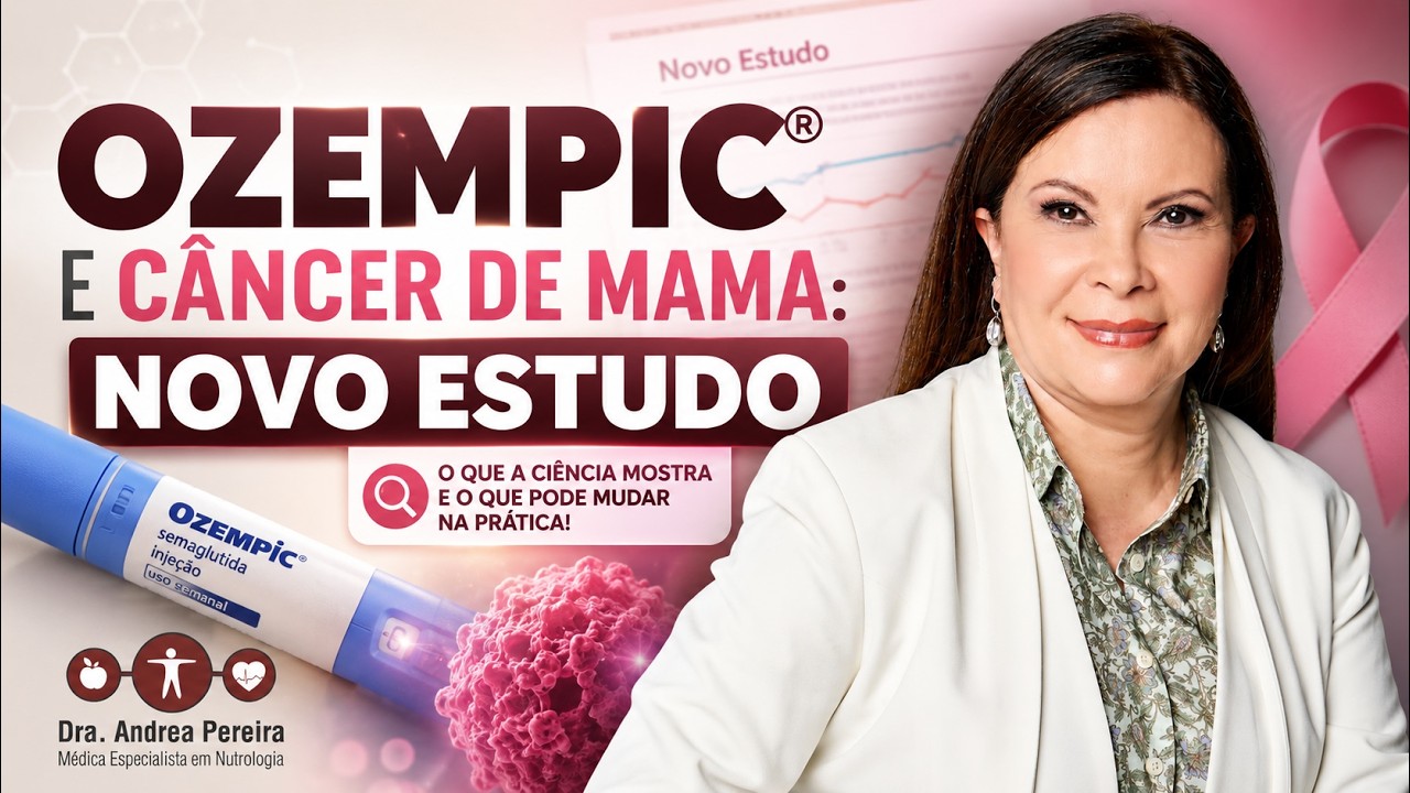 Novo estudo de câncer de mama e análogos de GLP-1
