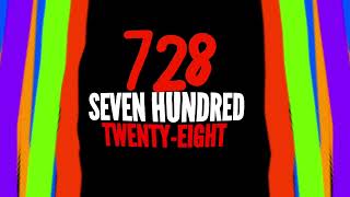 Cctvtoyshow&faustinochannelAblockandfriends numberlogo count backwards from 730-721 my countdown 