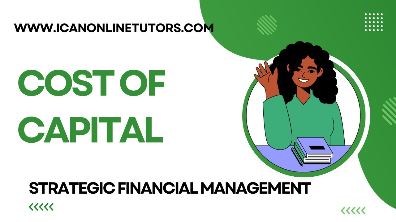 Strategic Financial Management Cost Of Capital YouTube