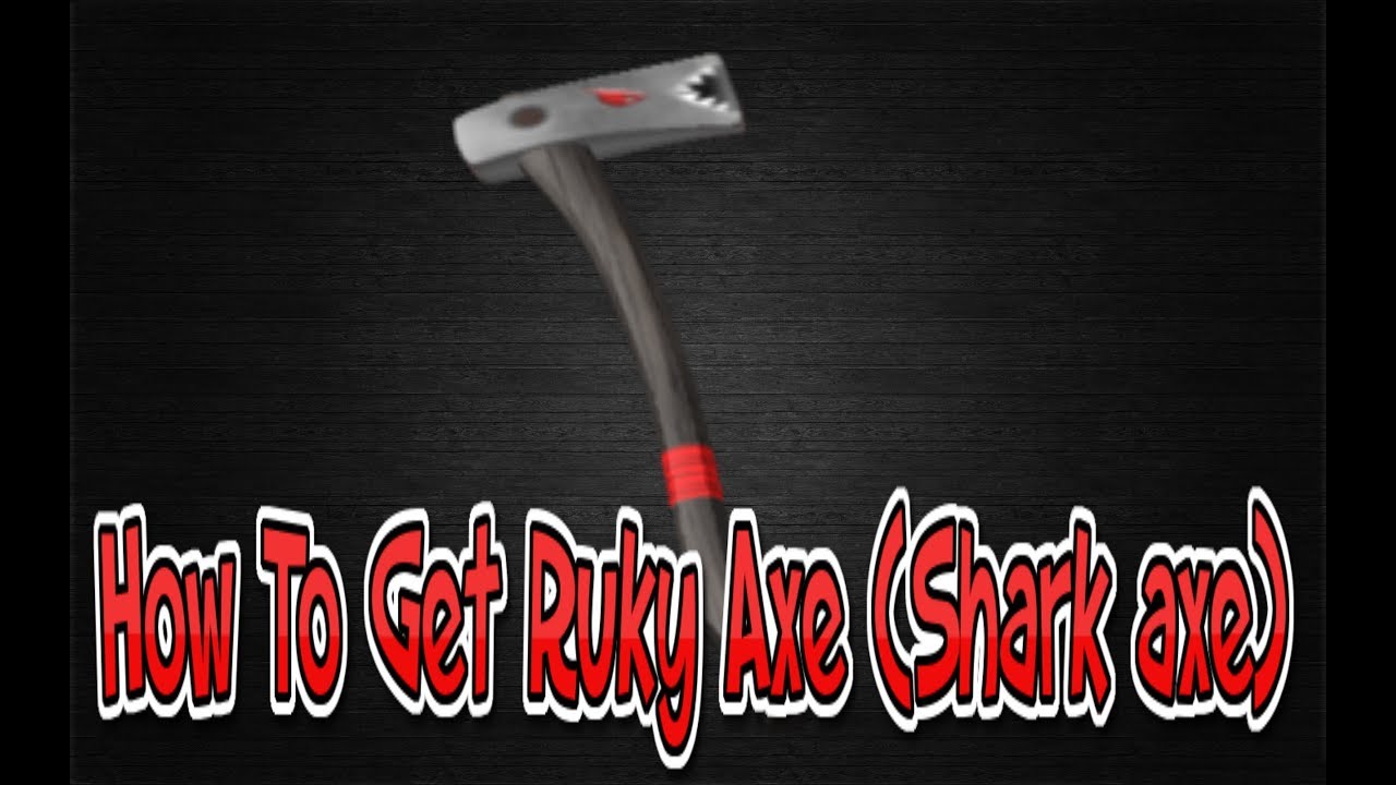 How To Get Ruky Axe (Shark Axe) Lumber Tycoon 2 ROBLOX - YouTube