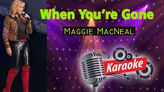 When You’re Gone - Maggie MacNeal | Karaoke Version #karaoke #70s #pop #hits #singalong