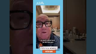 “Statistical Moments” with Ron at JSM 2025 on the ASA Committee on Publications | #4
