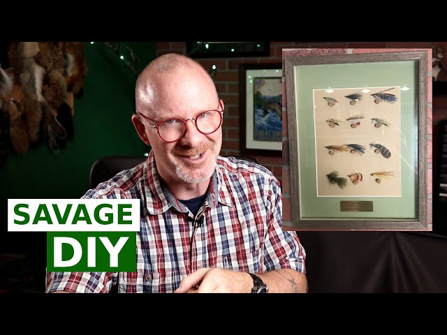 Making a Shadow Box (DIY Fly Tying Display) 