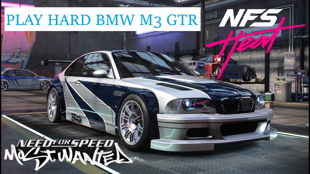 Play Hard BMW M3 GTR Need For Speed HEAT INDONESIA - YouTube