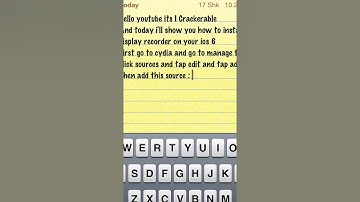 How to install display recorder on ios 6