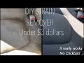 How to Remove Horrible Stains In Carpet or Cloth | Diy Stain Remover For Car or Home