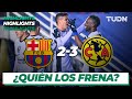Resumen y goles | Barcelona 2-3 América | Amistoso Internacional | TUDN image