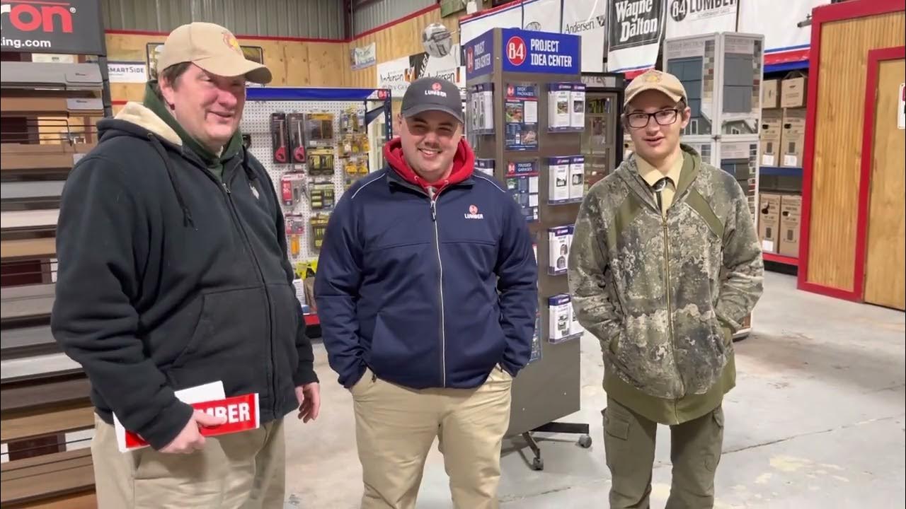 84 Lumber in East Stroudsburg PA Rocks John Pomeroy Eagle Project