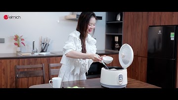 Cơm ngon từ bếp nhỏ – Bí quyết cho bữa ăn đủ đầy mỗi ngày với Nồi cơm điện Elmich RCE9258