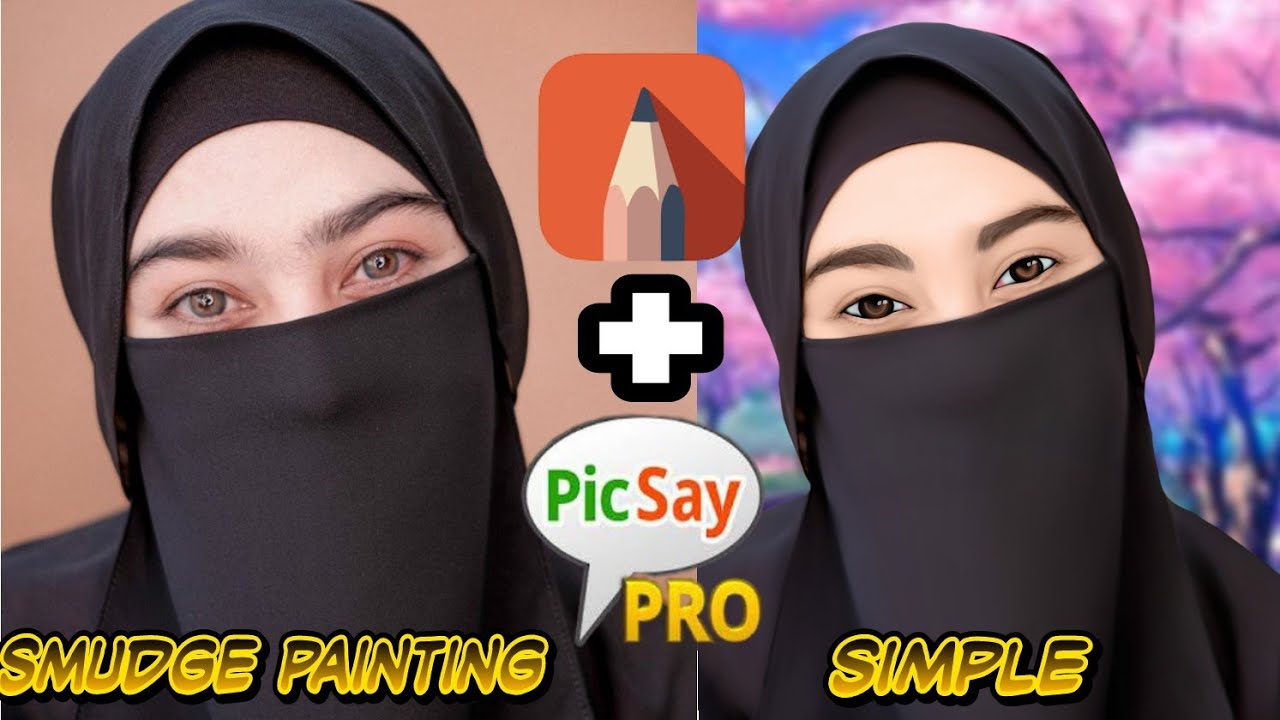 SMUDGE PAINTING  UNTUK  PEMULA Autodesk SketchBook  Picsay 