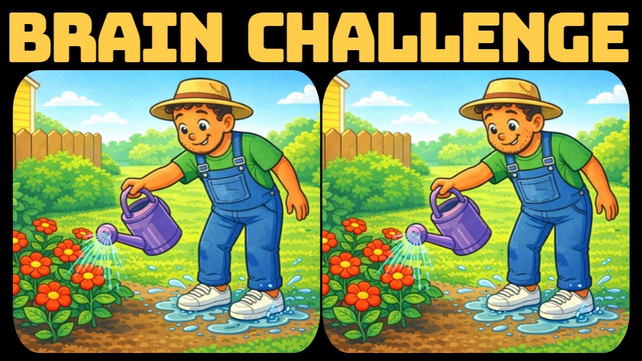 Spot the Difference 👀 | 間違い探し | Brain Challenge (Nomal Mode)