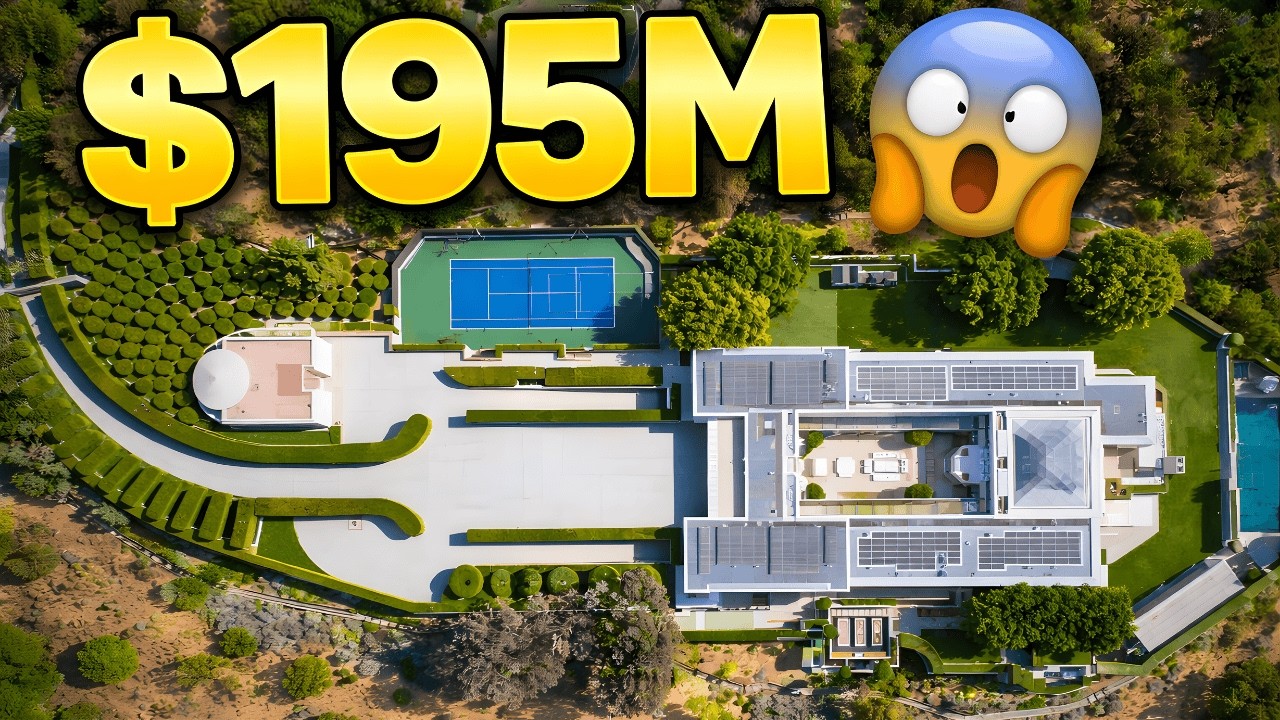 Would You Live in a $195,000,000 Mansion? 😱 | Beverly Hills Mega Estate