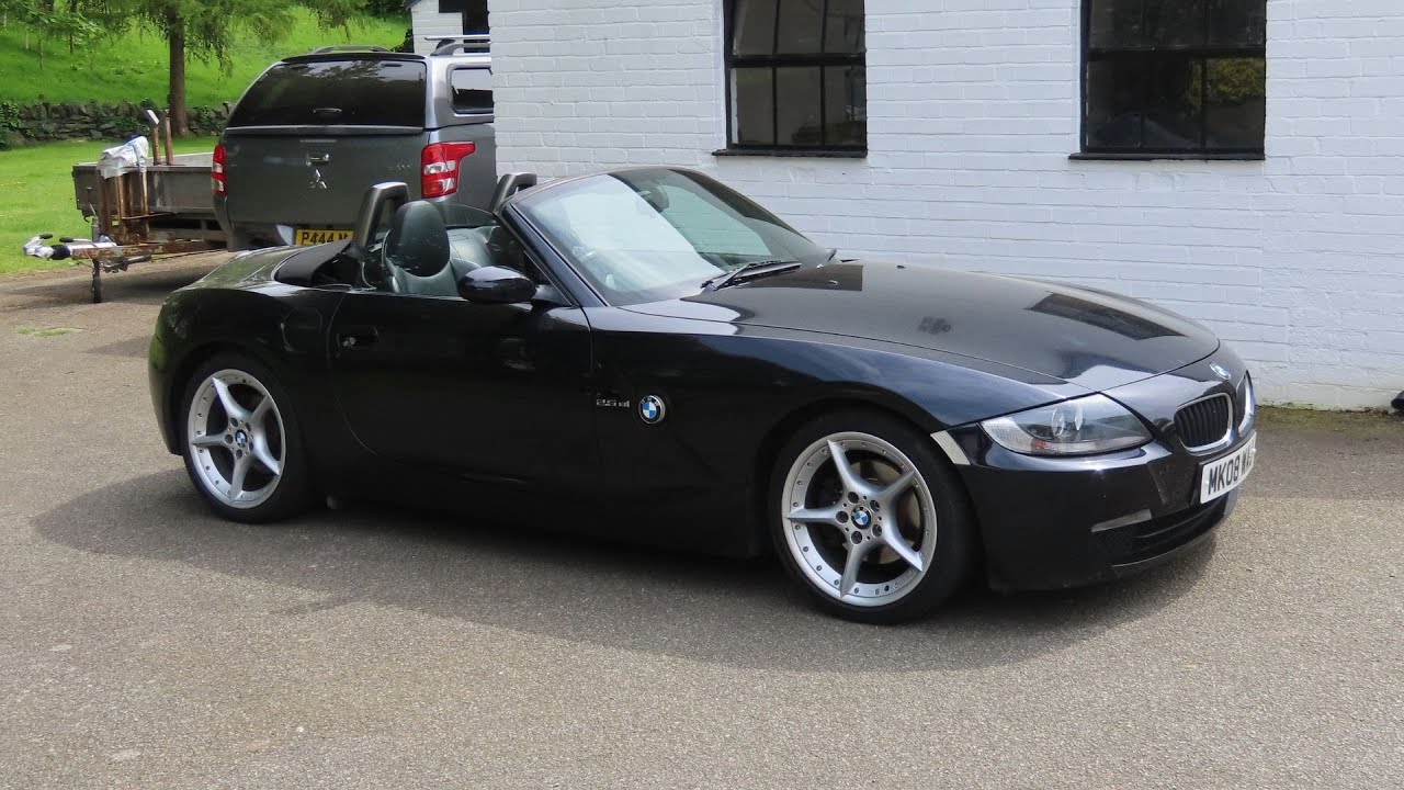2008 BMW Z4 (E85) 2.5si Roadster - Start up and full vehicle tour - YouTube