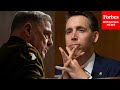 'Were You Maybe A Little Distracted?': Josh Hawley Grills Mark Milley About His Book Interviews