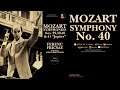 Capture de la vidéo Mozart - Symphony No. 40 In G, K. 550 / Remastered (Rf.rc.: Ferenc Fricsay, Wiener Symphoniker)