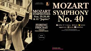 Mozart - Symphony No. 40 in G, K. 550 / Remastered (rf.rc.: Ferenc Fricsay, Wiener Symphoniker)