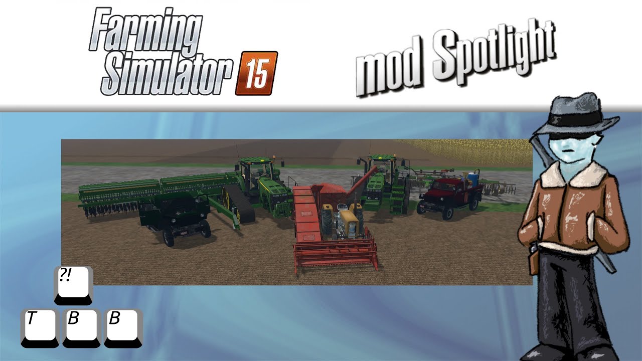 Farming Simulator 15 Mod Spotlight - John Deeres with Tracks - YouTube