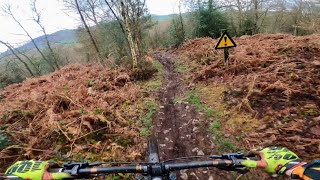 Eastrige/Snail beach - Steep / Flow / Mud / Rock - 16/02/24 - GoPro - Hardtail