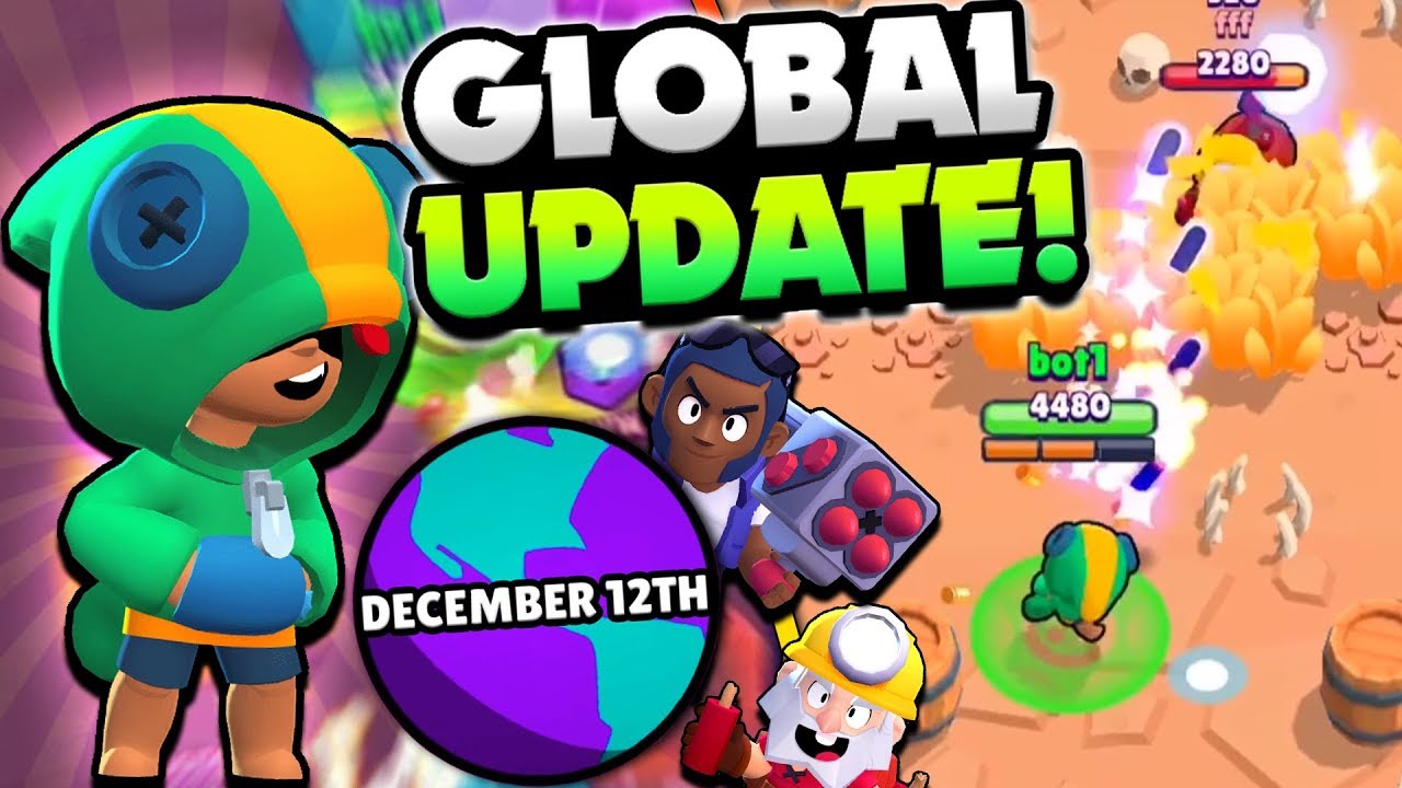 Brawl Stars Global Release Update New Legendary Brawler Leon Entire New Map Design Youtube - global release for brawl stars