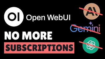Open WebUI: The BEST Open Source AI UI (Web Search, RAG, Image Gen)