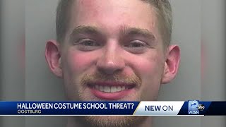 Man charged with using Halloween costume to make school shooting threat screenshot 5