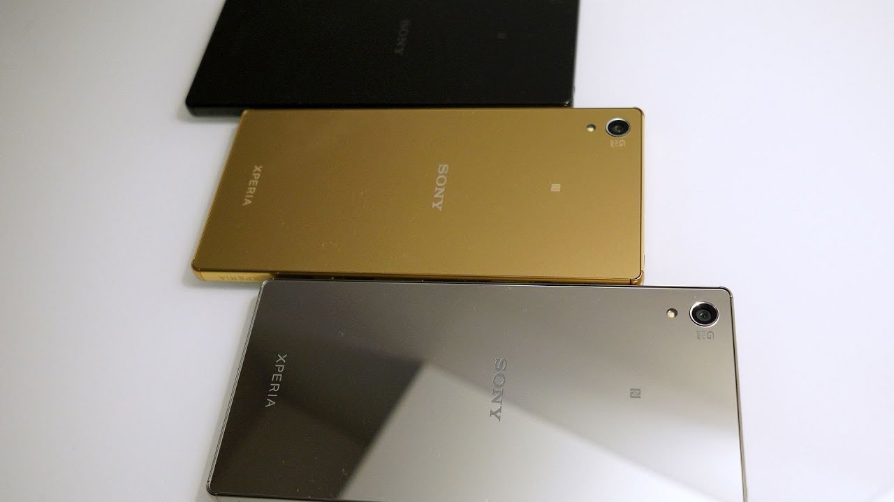 Sony Xperia Z5 Premium All 3 Colors Photos Youtube