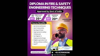 Fire &amp; Safety Course in Chennai &amp; Tamil Nadu | Safety Courses | Industrial Safety Academy | #hse