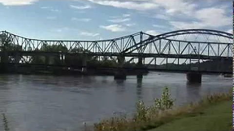 Amelia Earhart Bridge Implosion; Atchison, Kansas